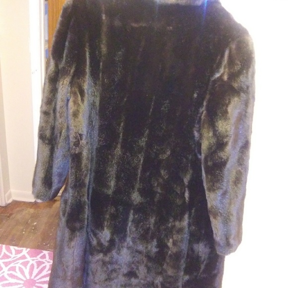 Vl ltd. Tissavel france long fur coat - Picture 3 of 3